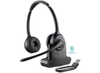 Plantronics W420-M Savi Office OTH DECT Binaural Headset with USB Dongle  (84008-02)